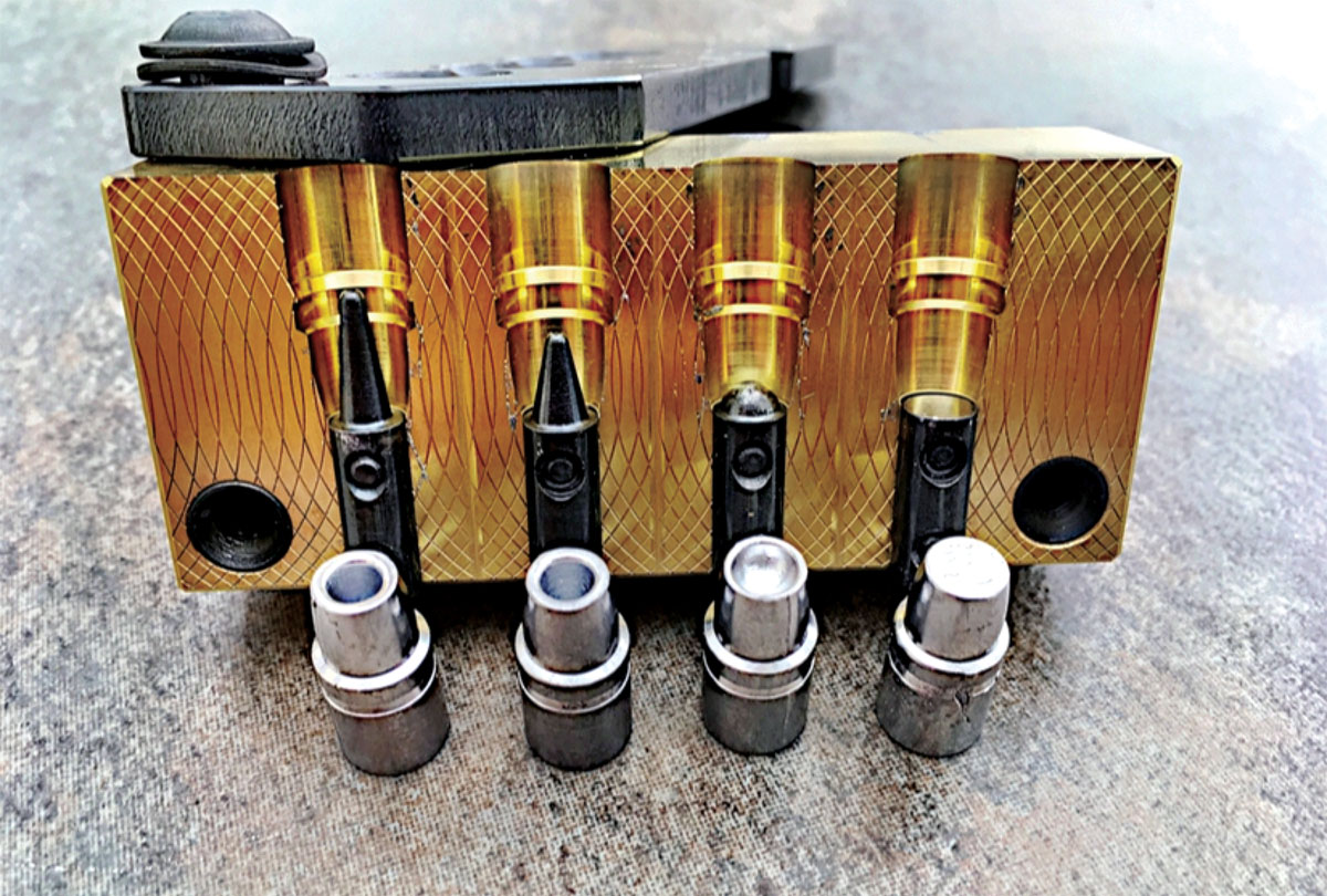 Just some of the different hollowpoints available from MP Molds.